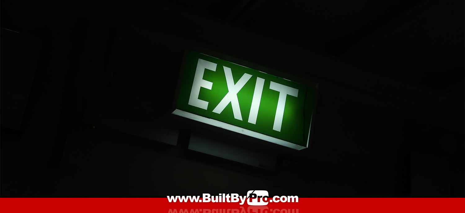 Business exit